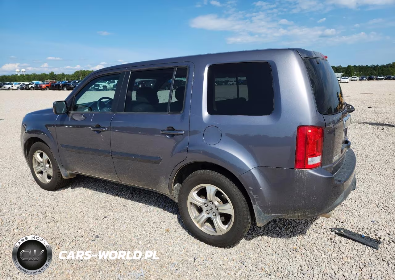 2014 Honda Pilot Exl VIN:5FNYF3H5XEB011082 - 2