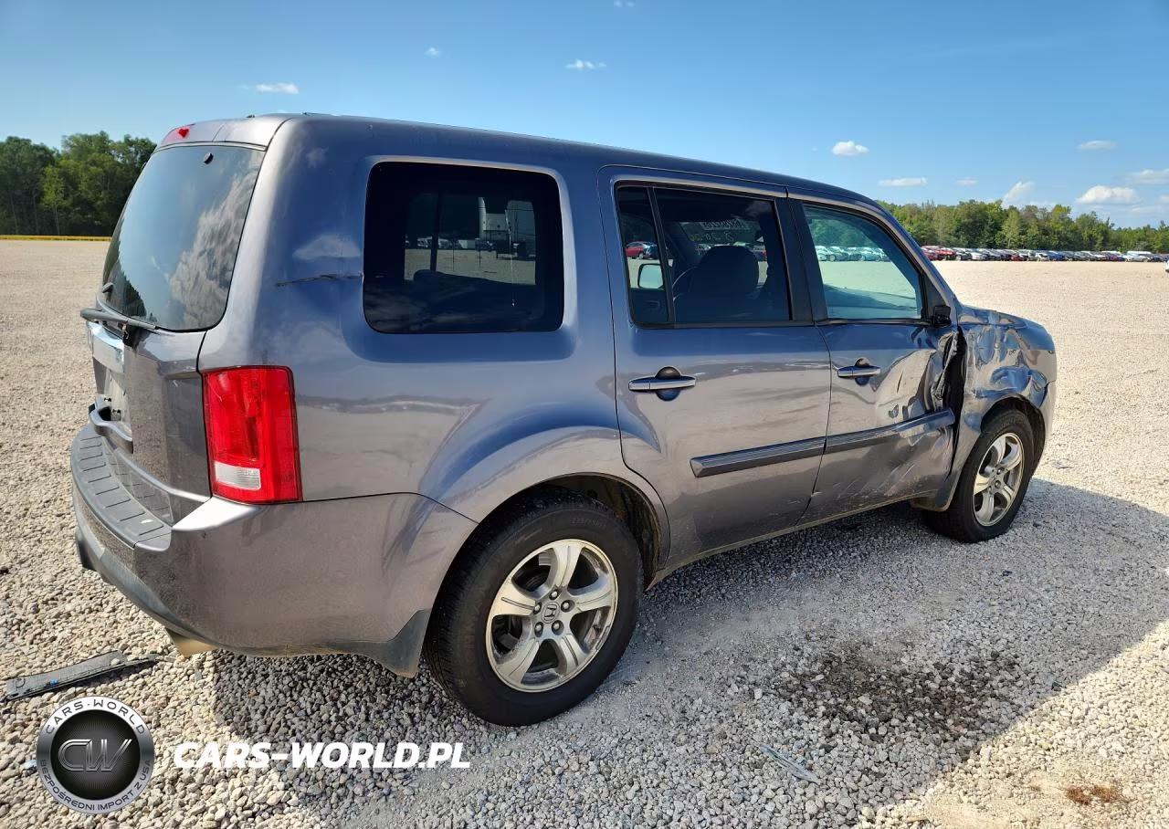 2014 Honda Pilot Exl VIN:5FNYF3H5XEB011082 - 3