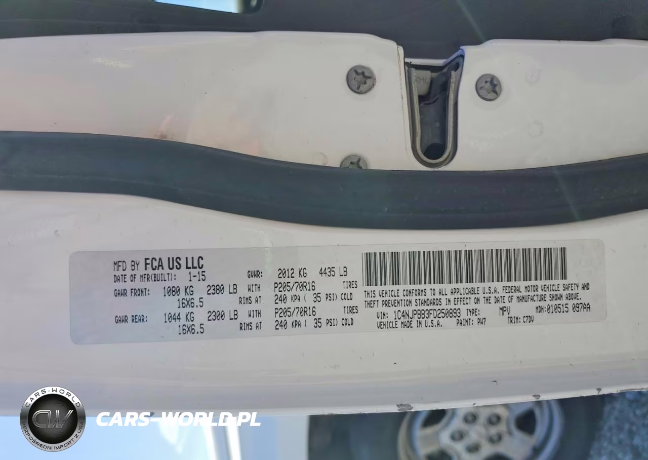 2015 Jeep Patriot Sport VIN:1C4NJPBB3FD250893 - 13