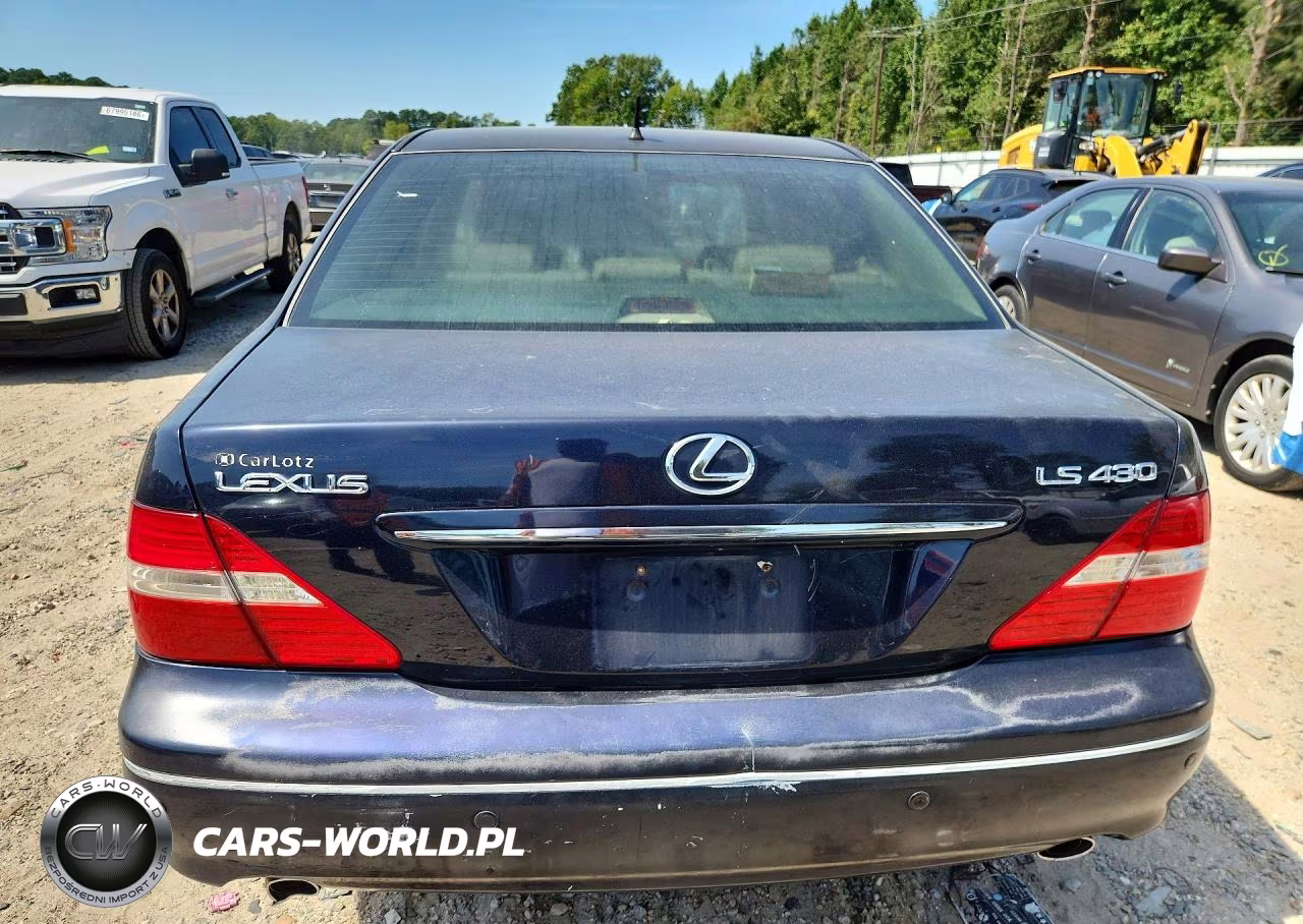 2006 Lexus Ls 430 VIN:JTHBN36F565036543 - 6
