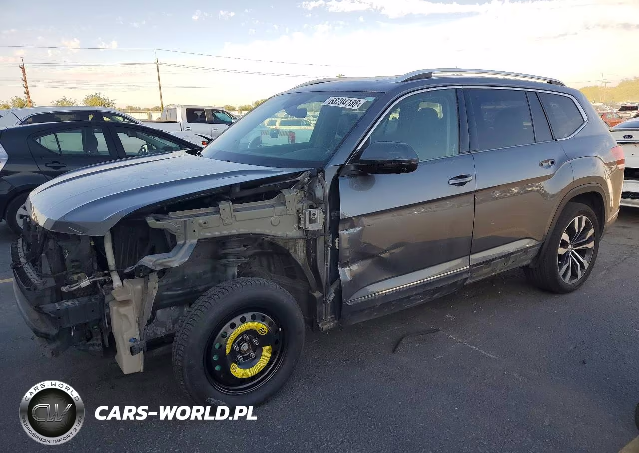 2019 Volkswagen Atlas Sel Premium VIN:1V2NR2CA6KC611453 - 1