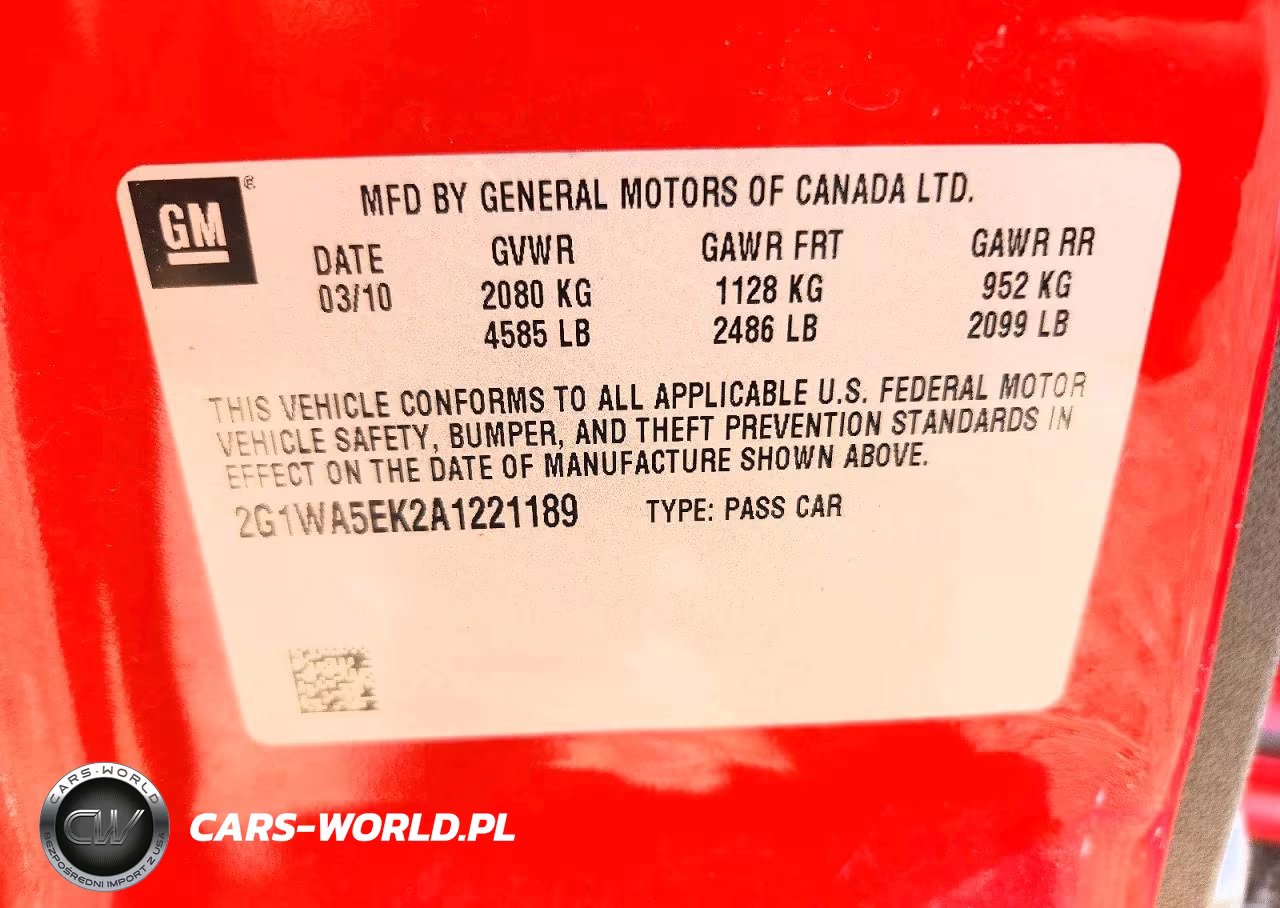 2010 Chevrolet Impala Ls VIN:2G1WA5EK2A1221189 - 13