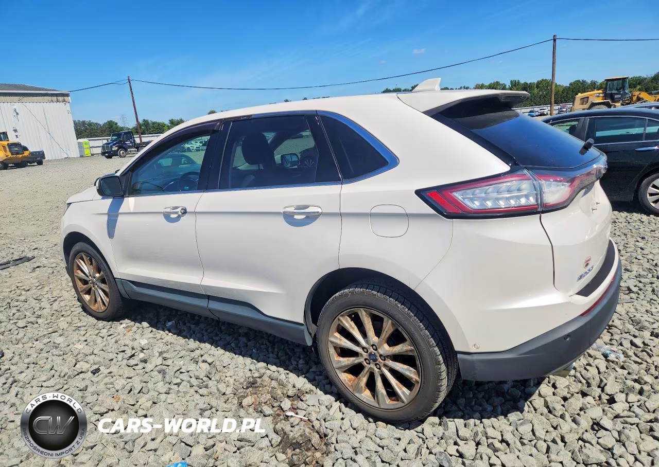 2017 Ford Edge Titanium VIN:2FMPK4K94HBC20274 - 2