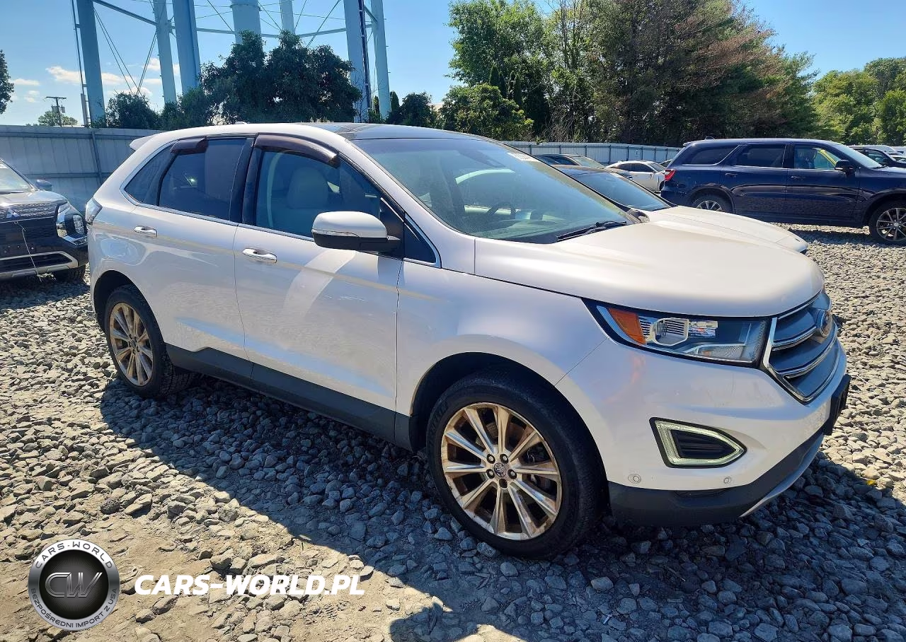 2017 Ford Edge Titanium VIN:2FMPK4K94HBC20274 - 4