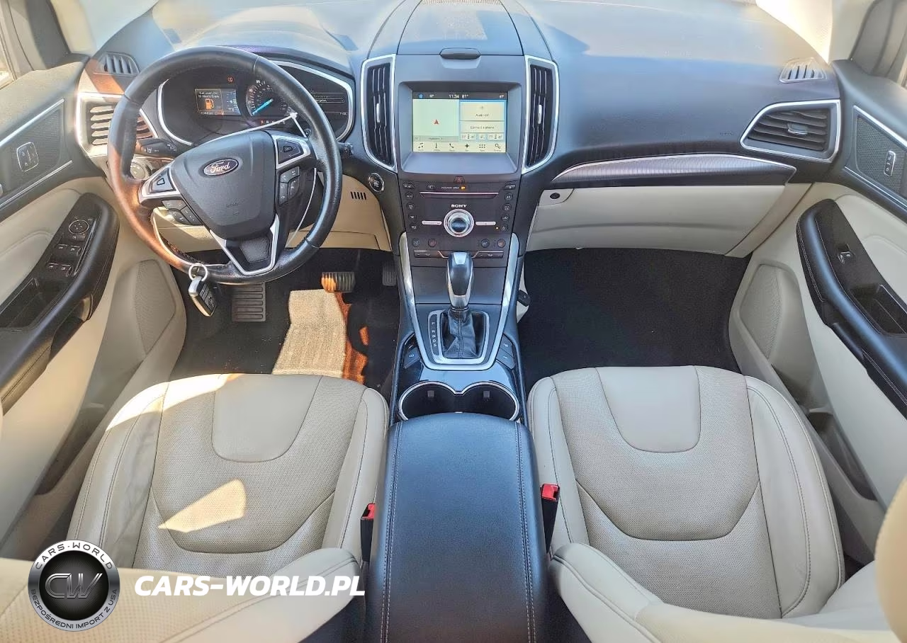2017 Ford Edge Titanium VIN:2FMPK4K94HBC20274 - 8