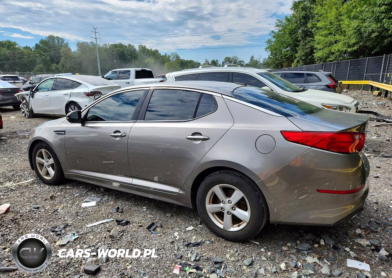 2015 Kia Optima Lx VIN:5XXGM4A70FG410570 - 2