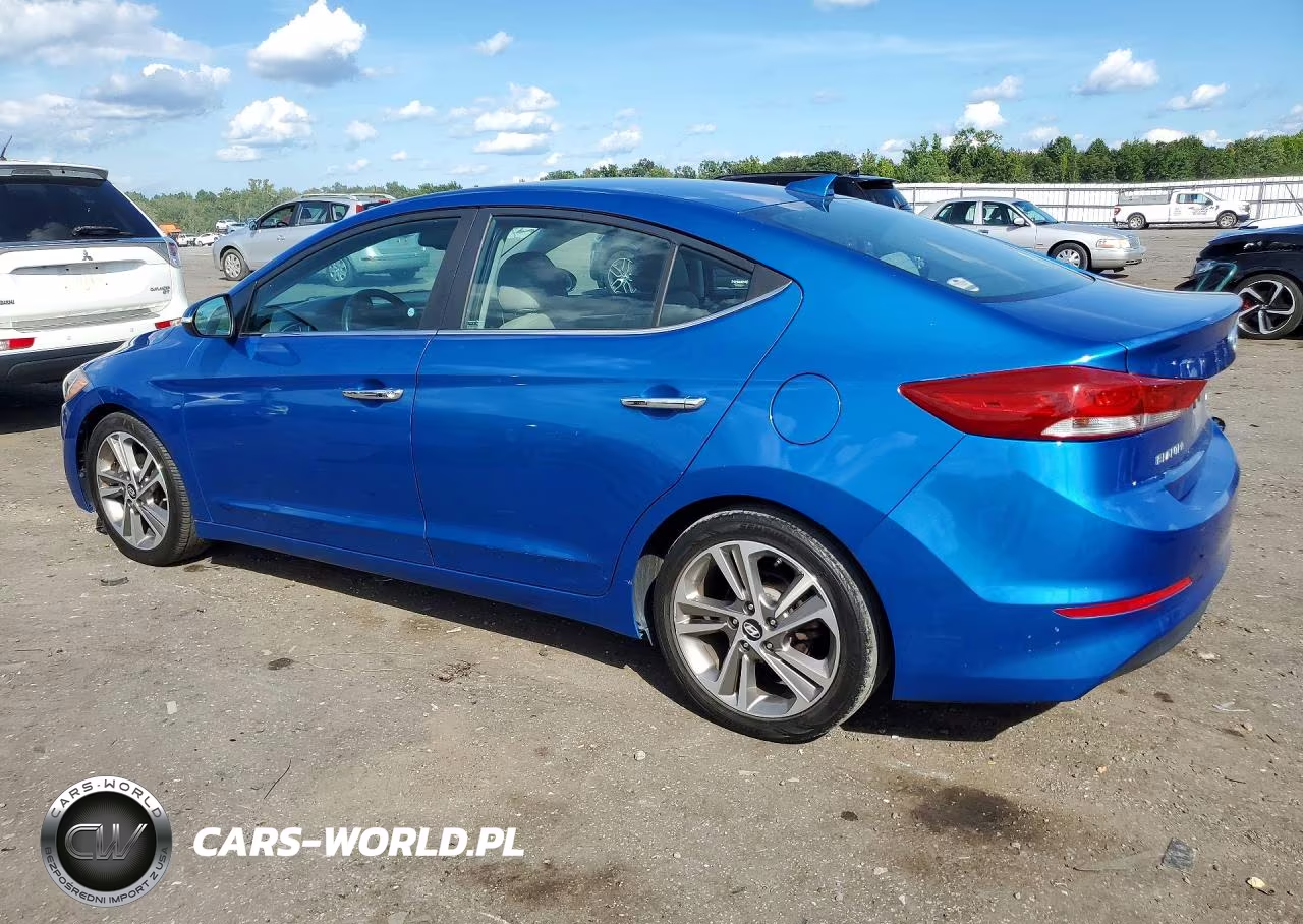 2017 Hyundai Elantra Limited VIN:5NPD84LF4HH092181 - 2