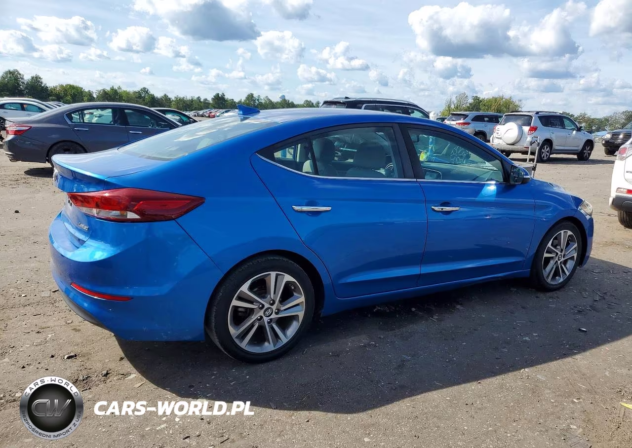 2017 Hyundai Elantra Limited VIN:5NPD84LF4HH092181 - 3