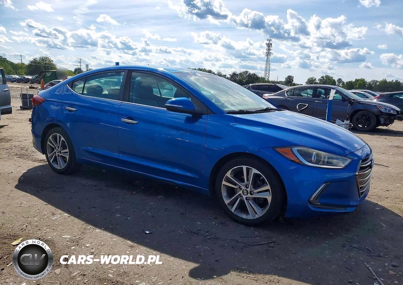 2017 Hyundai Elantra Limited VIN:5NPD84LF4HH092181 - 4