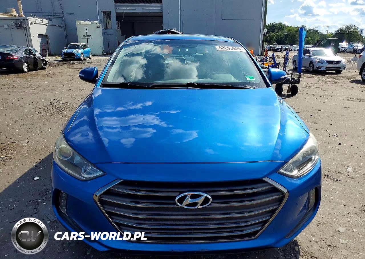 2017 Hyundai Elantra Limited VIN:5NPD84LF4HH092181 - 5