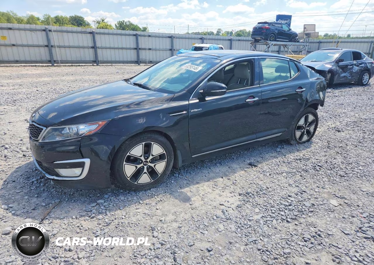 2013 Kia Optima Hybrid VIN:KNAGM4AD8D5059542 - 1