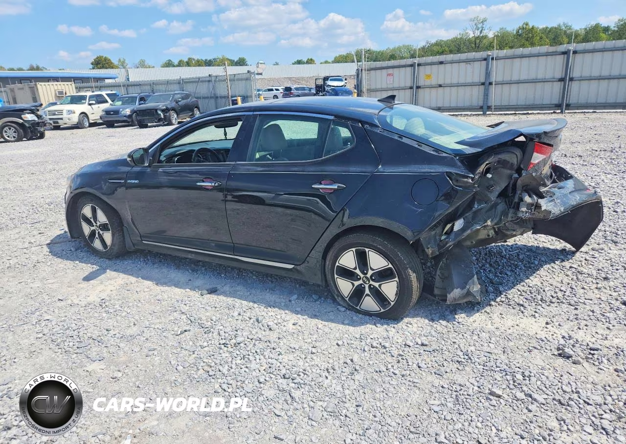 2013 Kia Optima Hybrid VIN:KNAGM4AD8D5059542 - 2