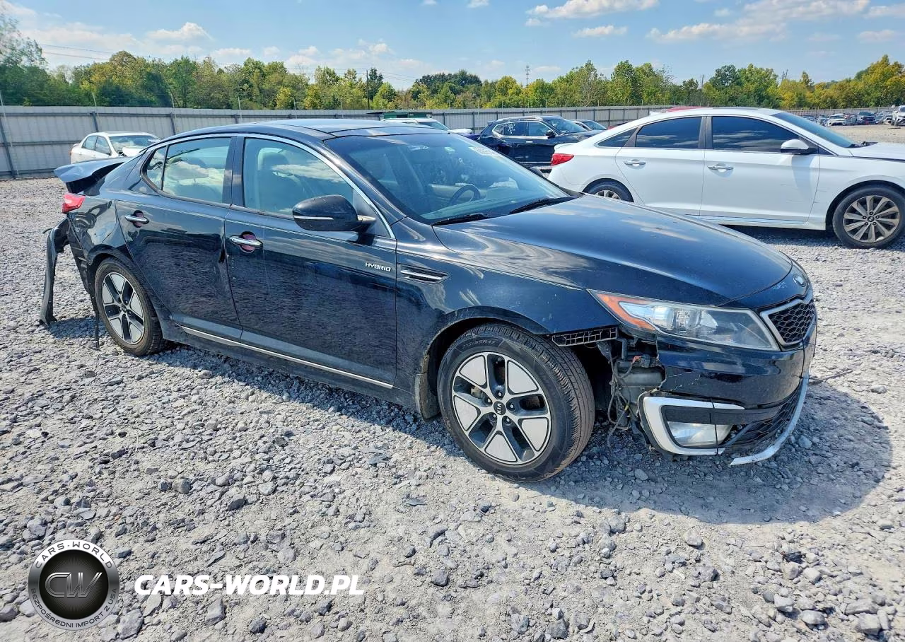 2013 Kia Optima Hybrid VIN:KNAGM4AD8D5059542 - 4