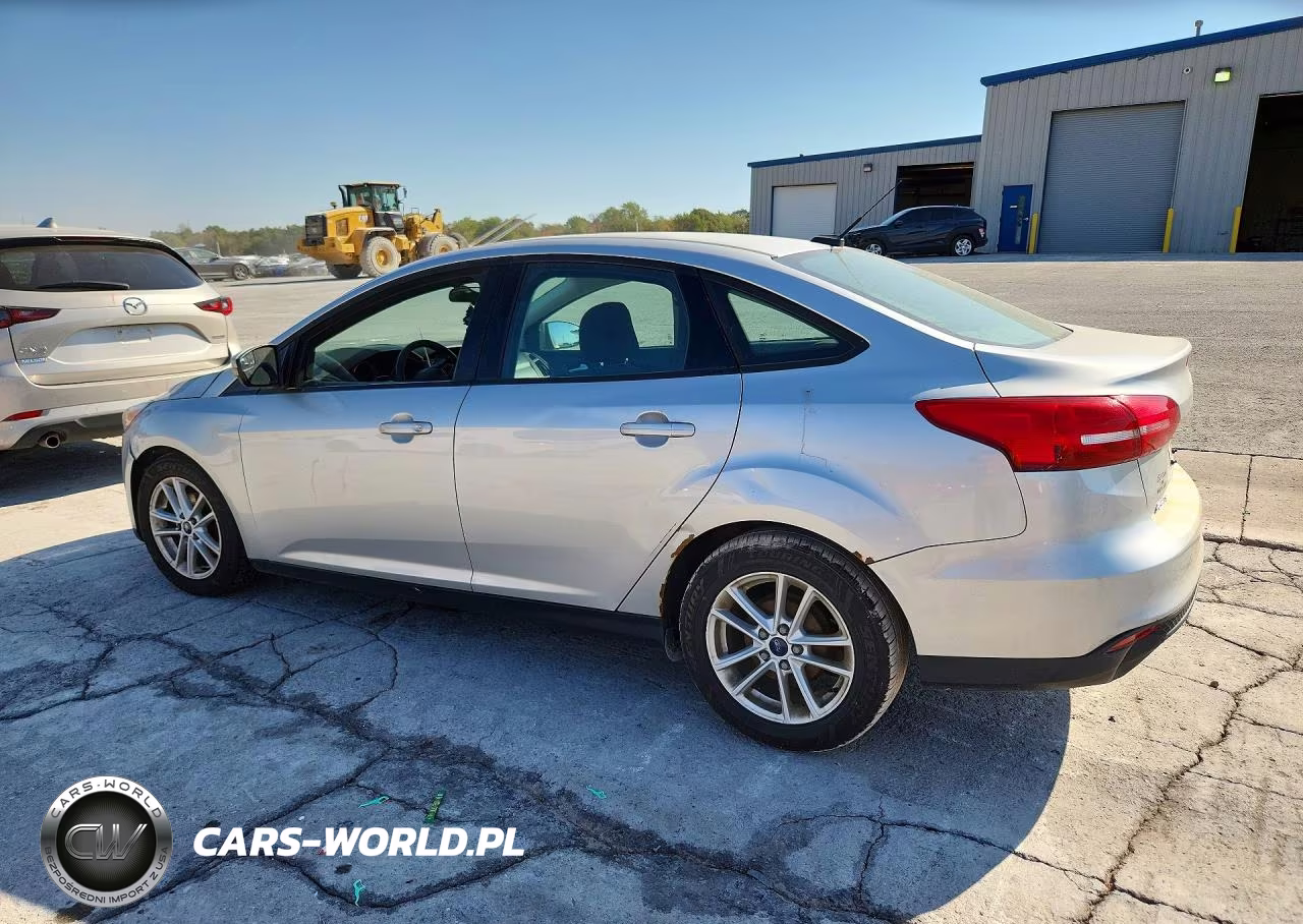 2017 Ford Focus Se VIN:1FADP3F26HL341278 - 2