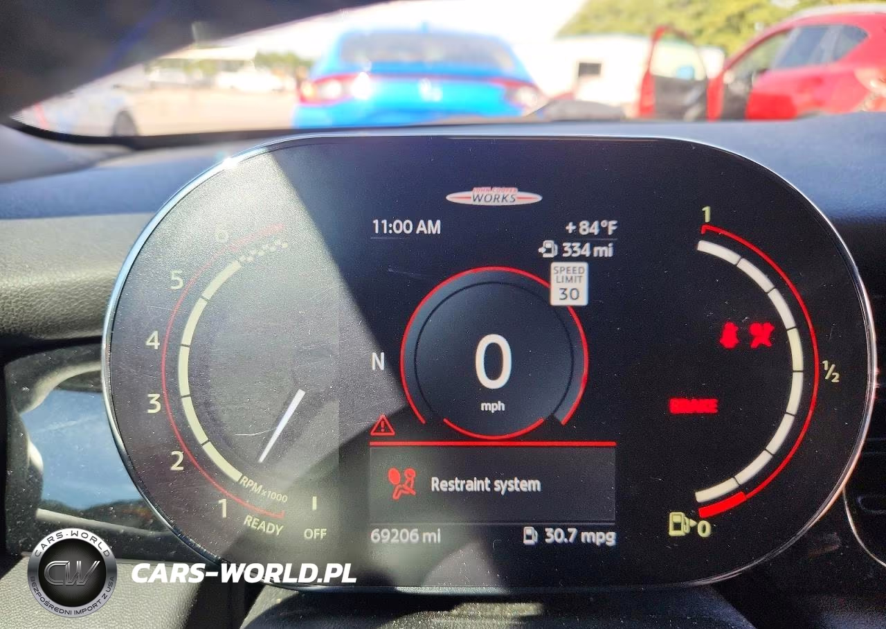 2022 Mini Cooper John Cooper Works VIN:WMW73DH04N2S45961 - 9