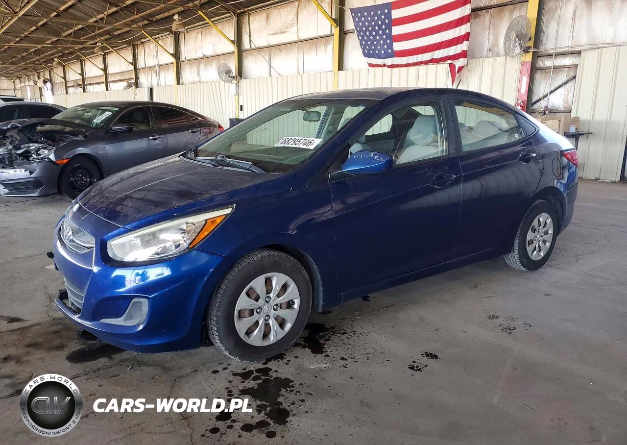 2016 Hyundai Accent Se VIN:KMHCT4AE4GU114278 - 1