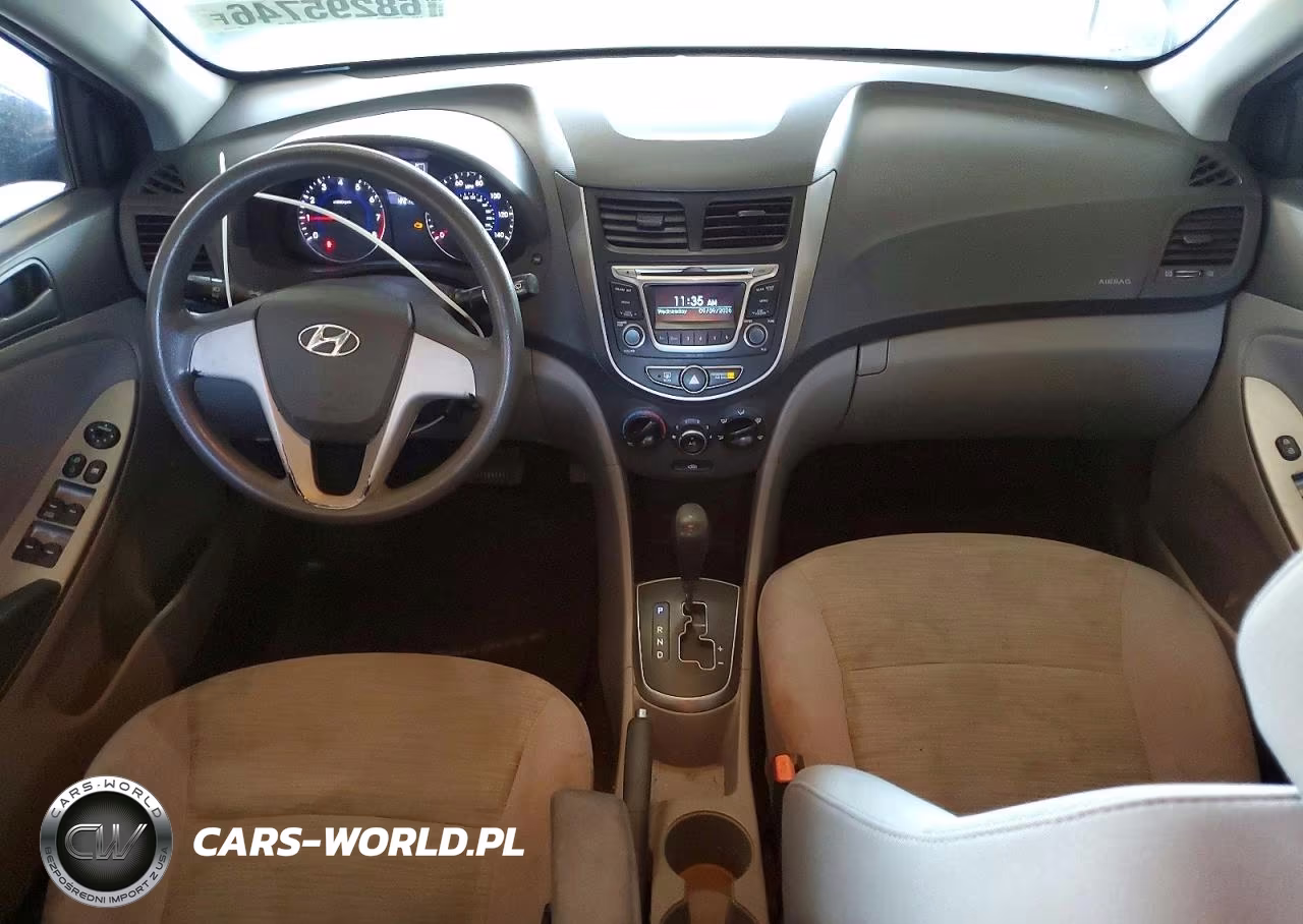 2016 Hyundai Accent Se VIN:KMHCT4AE4GU114278 - 8