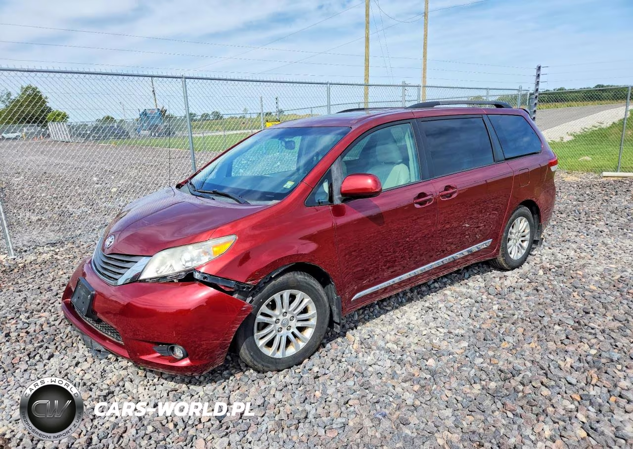 2011 Toyota Sienna Xle 8-Passenger VIN:5TDYK3DCXBS090938 - 1