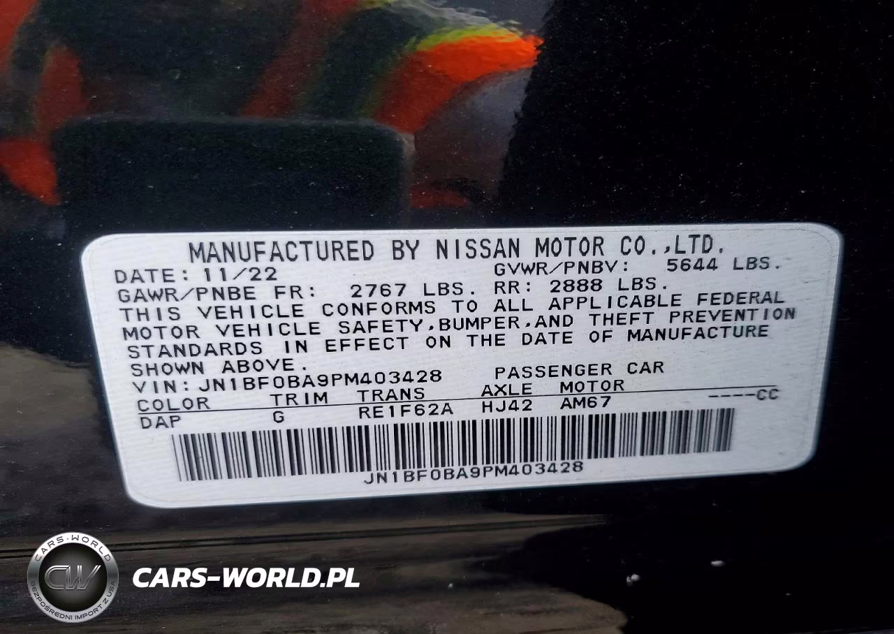 2023 Nissan Ariya Evolve+ VIN:JN1BF0BA9PM403428 - 12