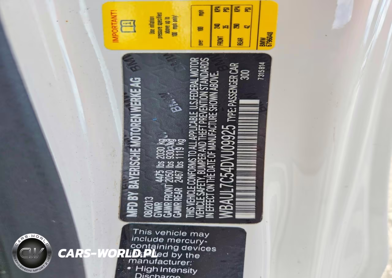 2013 BMW 128 I VIN:WBAUL7C54DVU09925 - 12