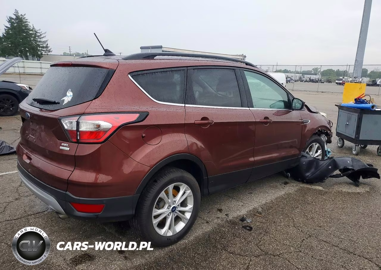 2018 Ford Escape Sel VIN:1FMCU0HD0JUA03348 - 3