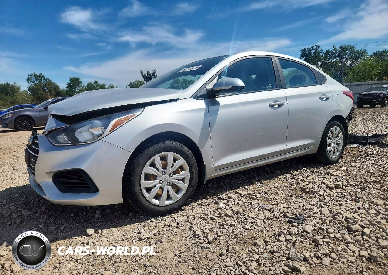 2020 Hyundai Accent Se VIN:3KPC24A64LE123247 - 1