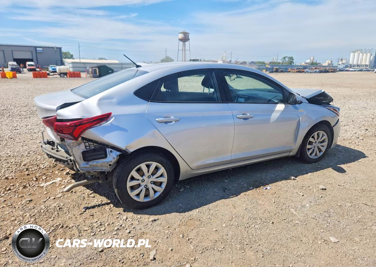 2020 Hyundai Accent Se VIN:3KPC24A64LE123247 - 3