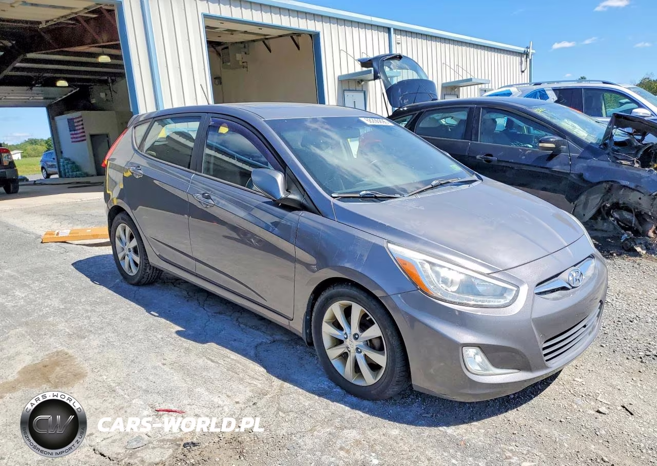 2014 Hyundai Accent Se VIN:KMHCU5AE8EU168229 - 4