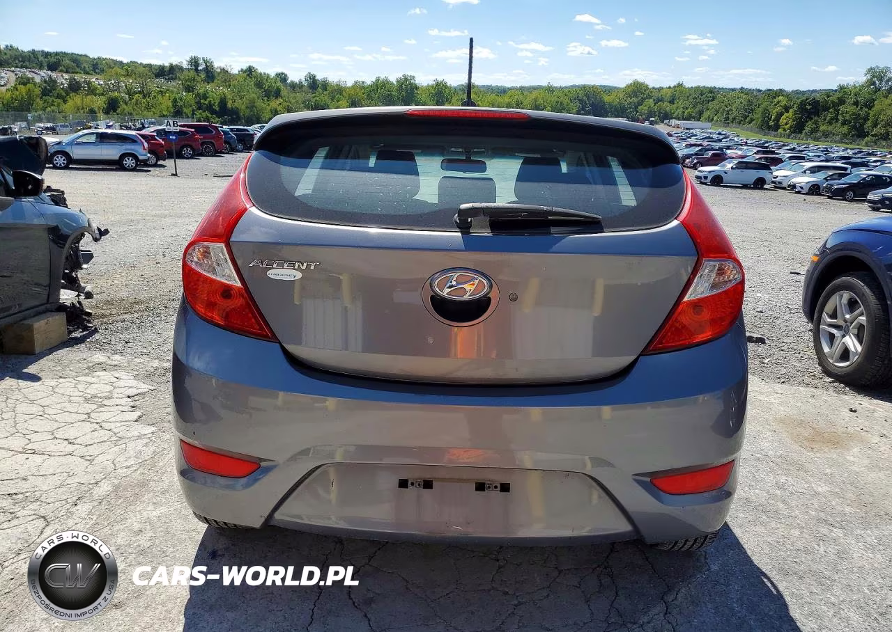2014 Hyundai Accent Se VIN:KMHCU5AE8EU168229 - 6