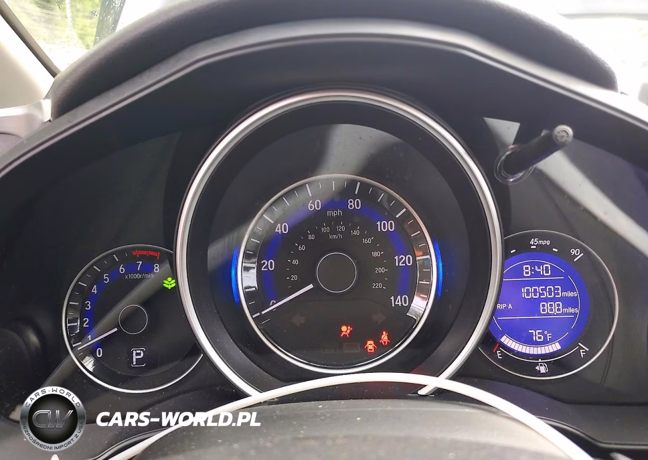 2017 Honda Fit Ex VIN:JHMGK5H88HS004084 - 9