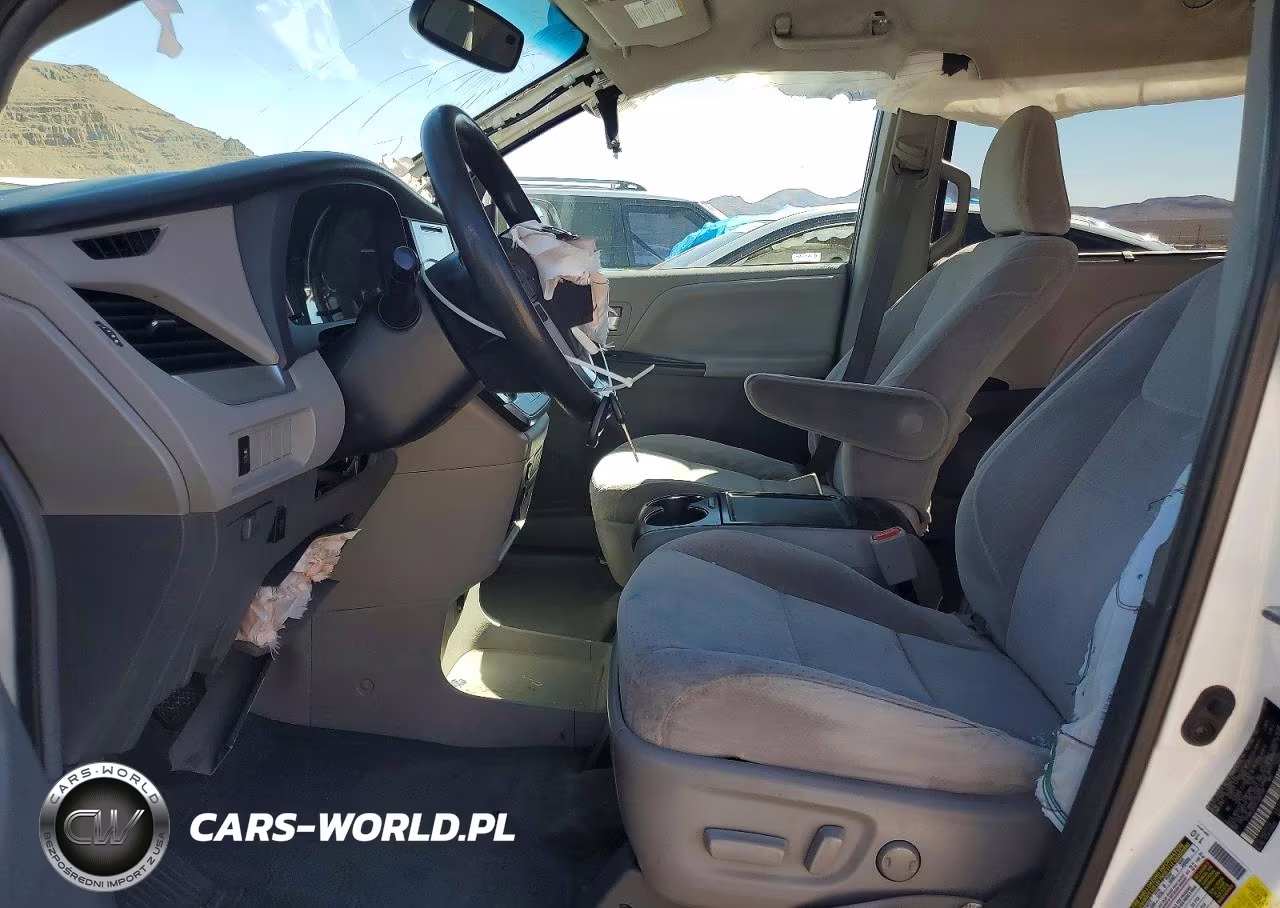 2015 Toyota Sienna Le VIN:5TDKK3DC4FS587317 - 7