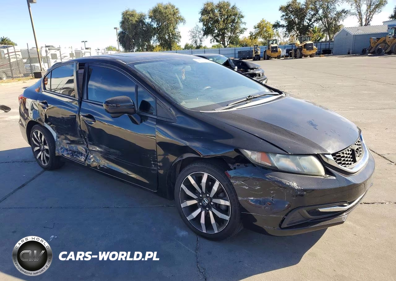 2015 Honda Civic Exl VIN:19XFB2F97FE266329 - 4