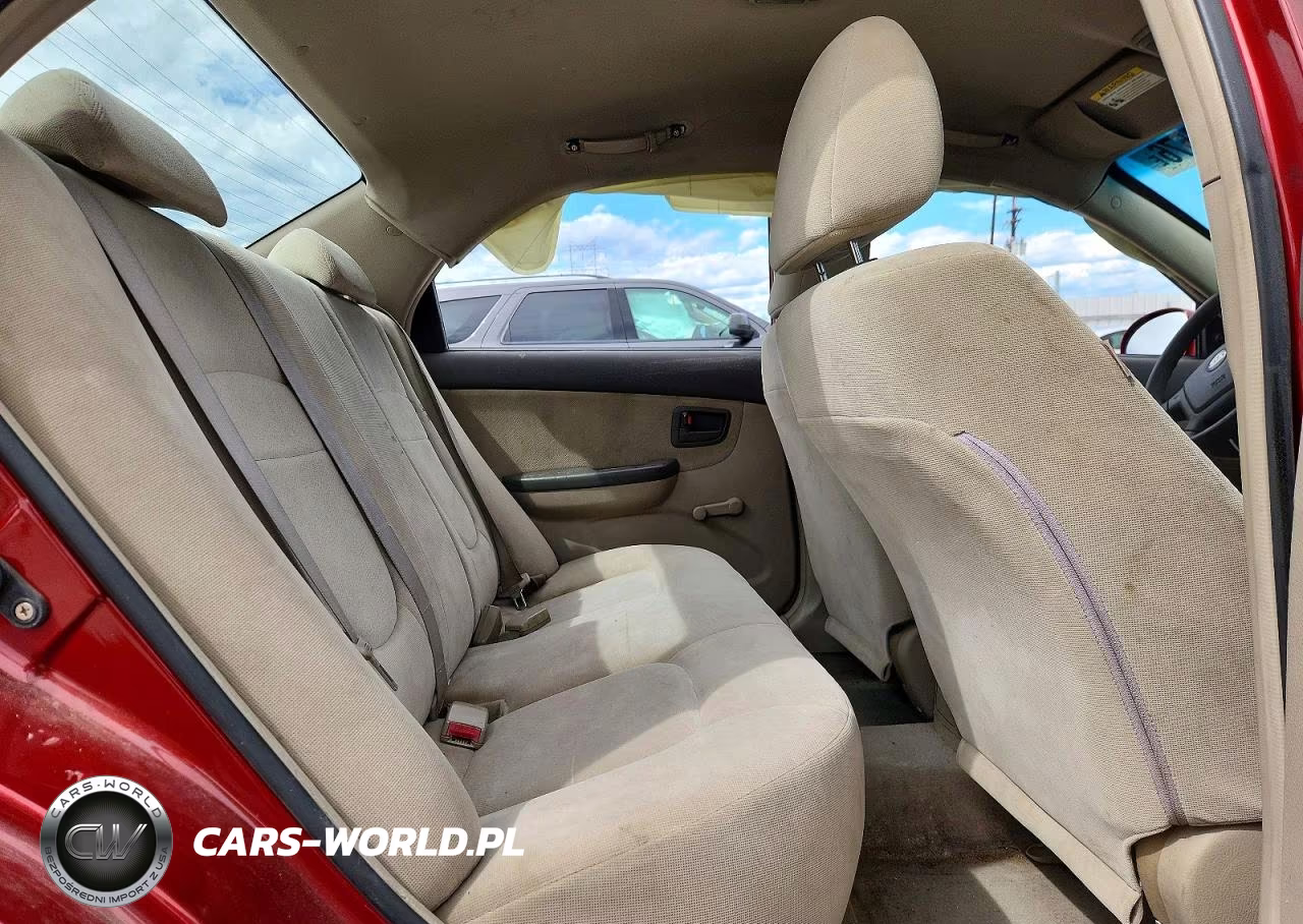 2005 Kia Spectra Lx VIN:KNAFE121755205006 - 10