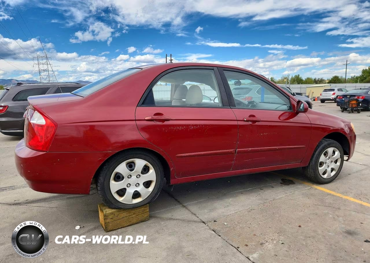 2005 Kia Spectra Lx VIN:KNAFE121755205006 - 3