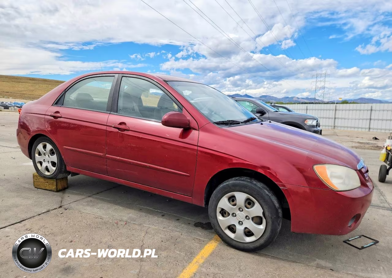 2005 Kia Spectra Lx VIN:KNAFE121755205006 - 4