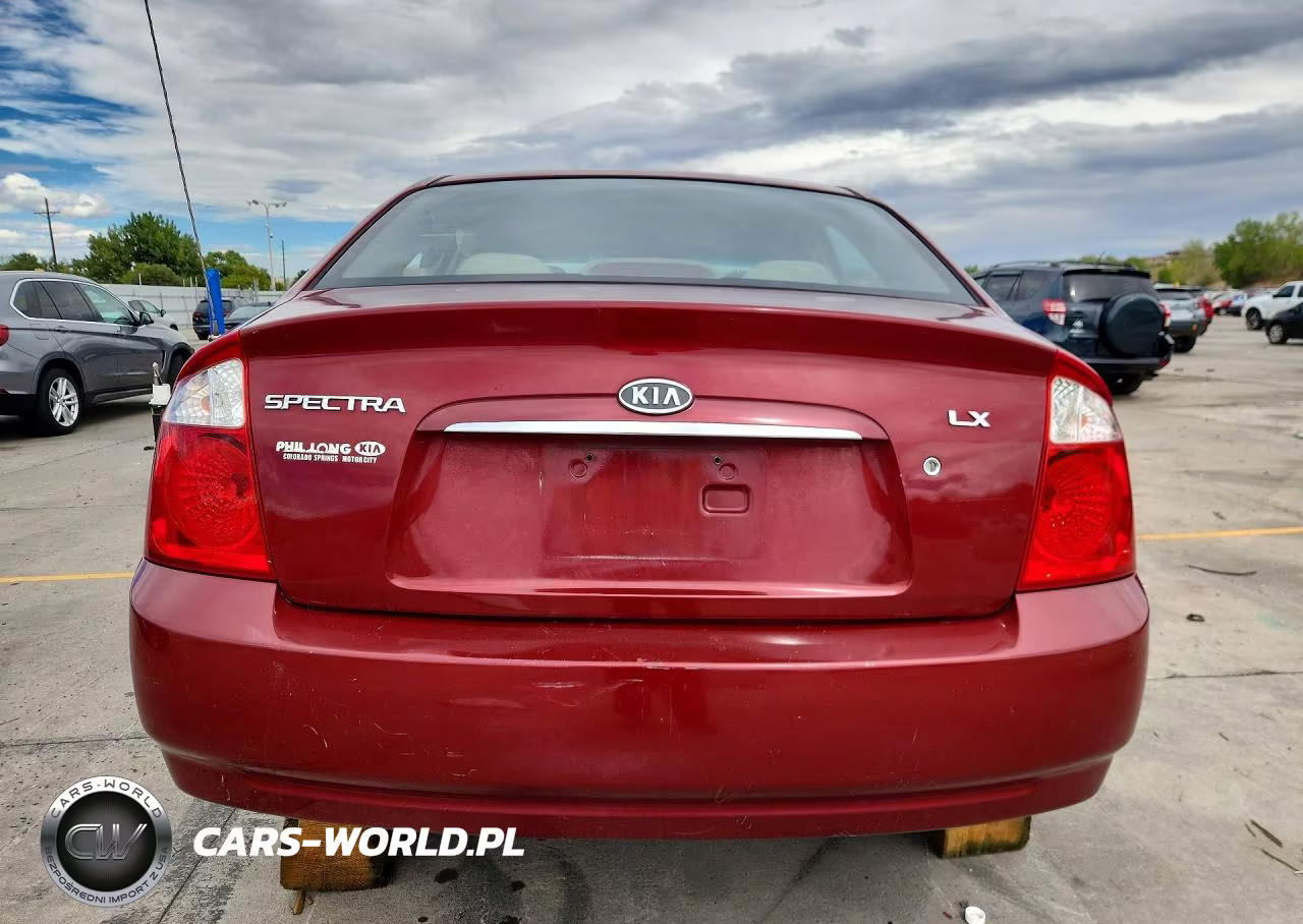 2005 Kia Spectra Lx VIN:KNAFE121755205006 - 6