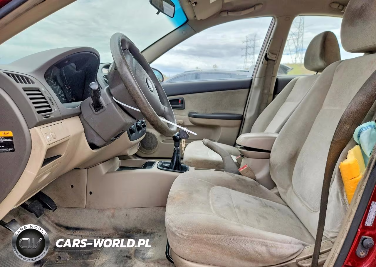 2005 Kia Spectra Lx VIN:KNAFE121755205006 - 7