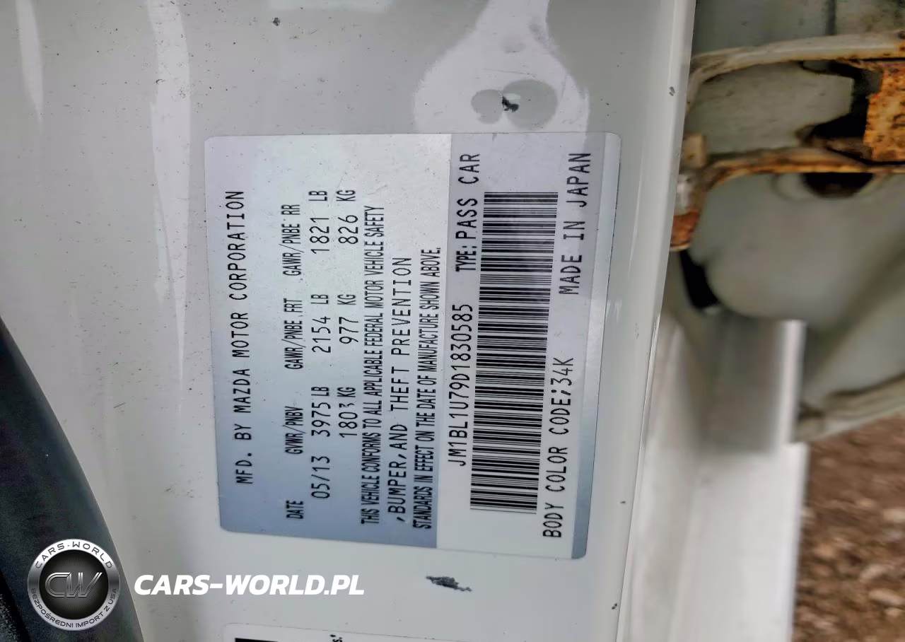2013 Mazda 3 I VIN:JM1BL1U79D1830585 - 13