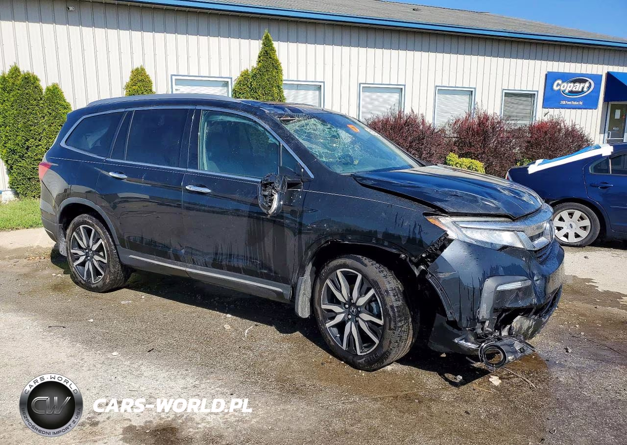 2021 Honda Pilot Elite VIN:5FNYF6H00MB089889 - 4