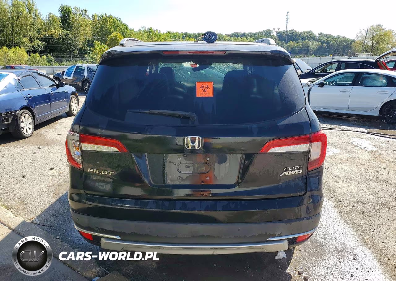 2021 Honda Pilot Elite VIN:5FNYF6H00MB089889 - 6