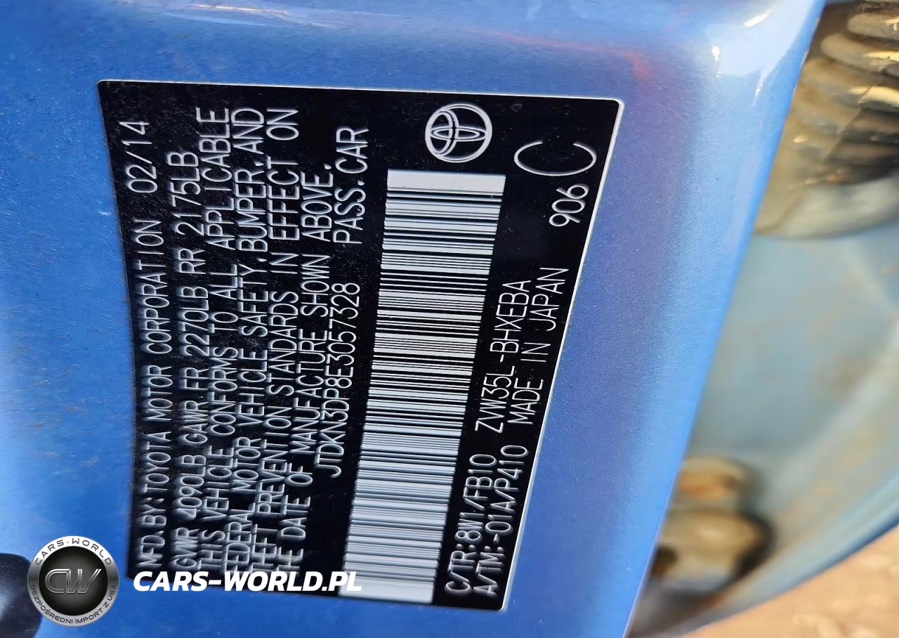 2014 Toyota Prius Plug-In Hybrid Base VIN:JTDKN3DP8E3057328 - 12
