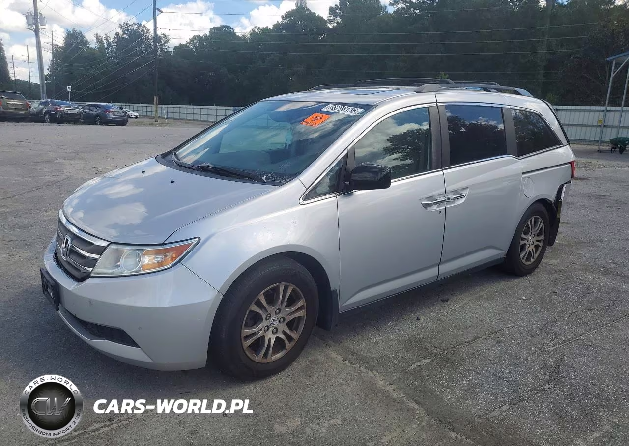 2013 Honda Odyssey Exl VIN:5FNRL5H68DB055453 - 1