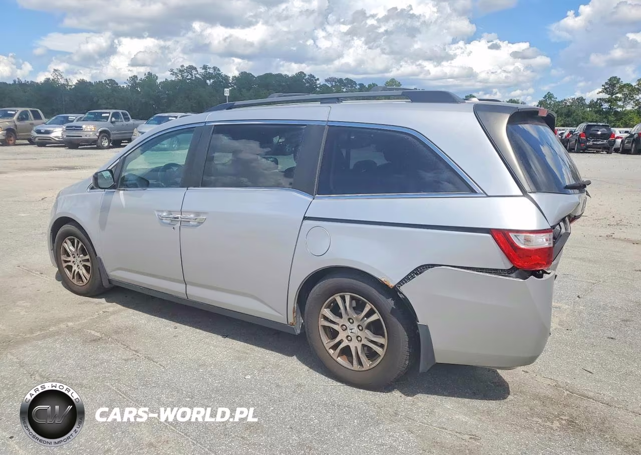 2013 Honda Odyssey Exl VIN:5FNRL5H68DB055453 - 2