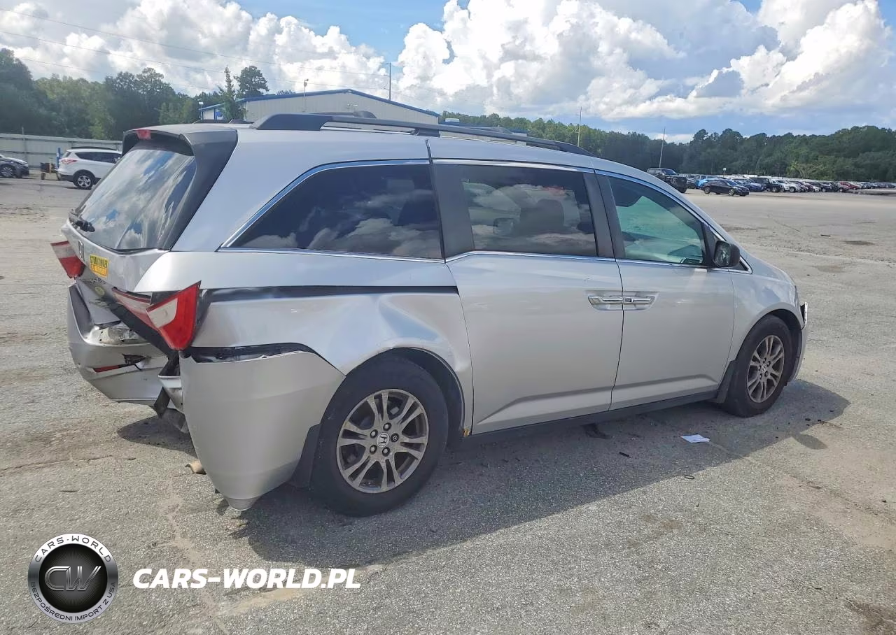 2013 Honda Odyssey Exl VIN:5FNRL5H68DB055453 - 3