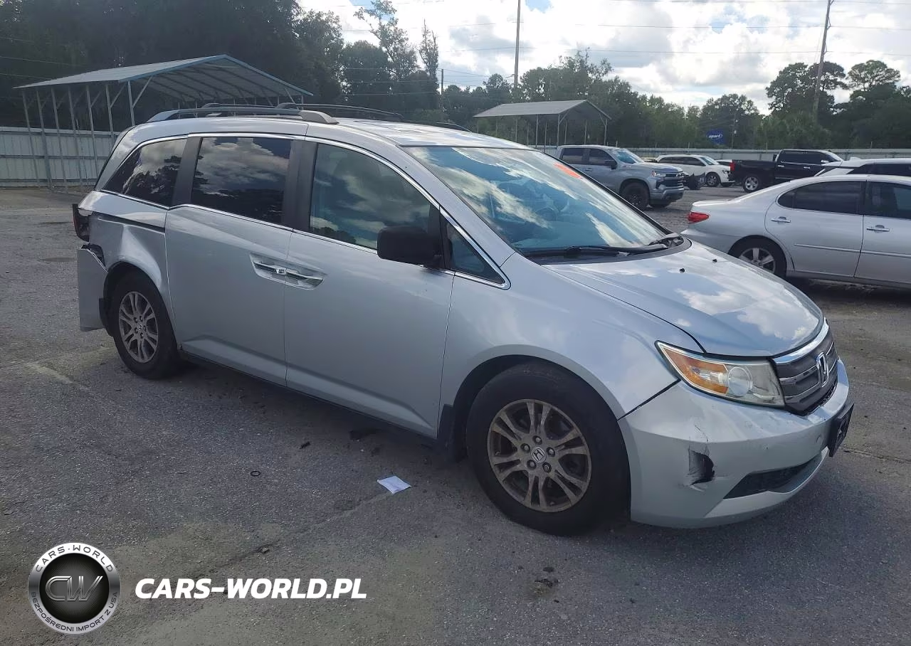 2013 Honda Odyssey Exl VIN:5FNRL5H68DB055453 - 4