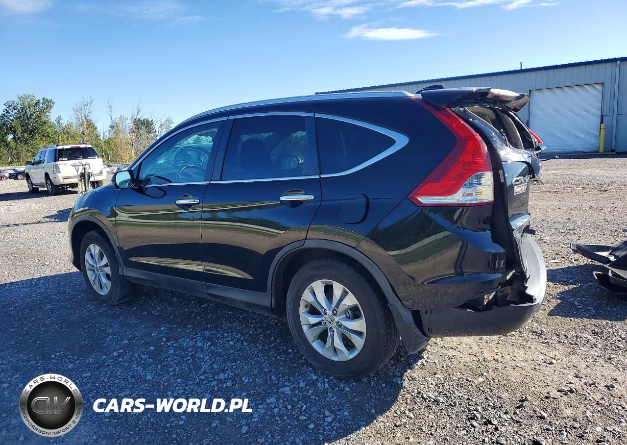 2013 Honda Cr-V Touring VIN:2HKRM4H98DH105075 - 2