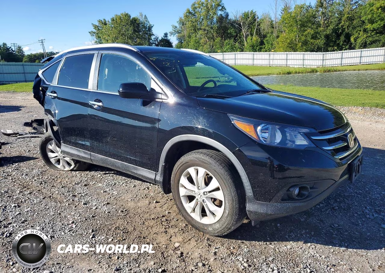 2013 Honda Cr-V Touring VIN:2HKRM4H98DH105075 - 4