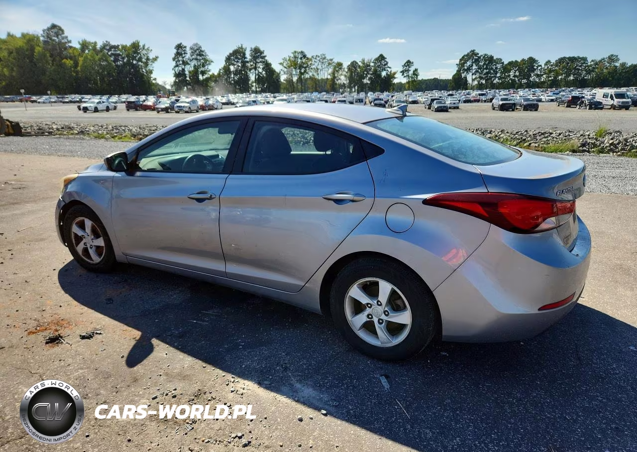 2015 Hyundai Elantra Se VIN:5NPDH4AE7FH650564 - 2