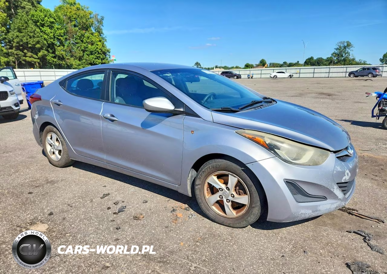 2015 Hyundai Elantra Se VIN:5NPDH4AE7FH650564 - 4