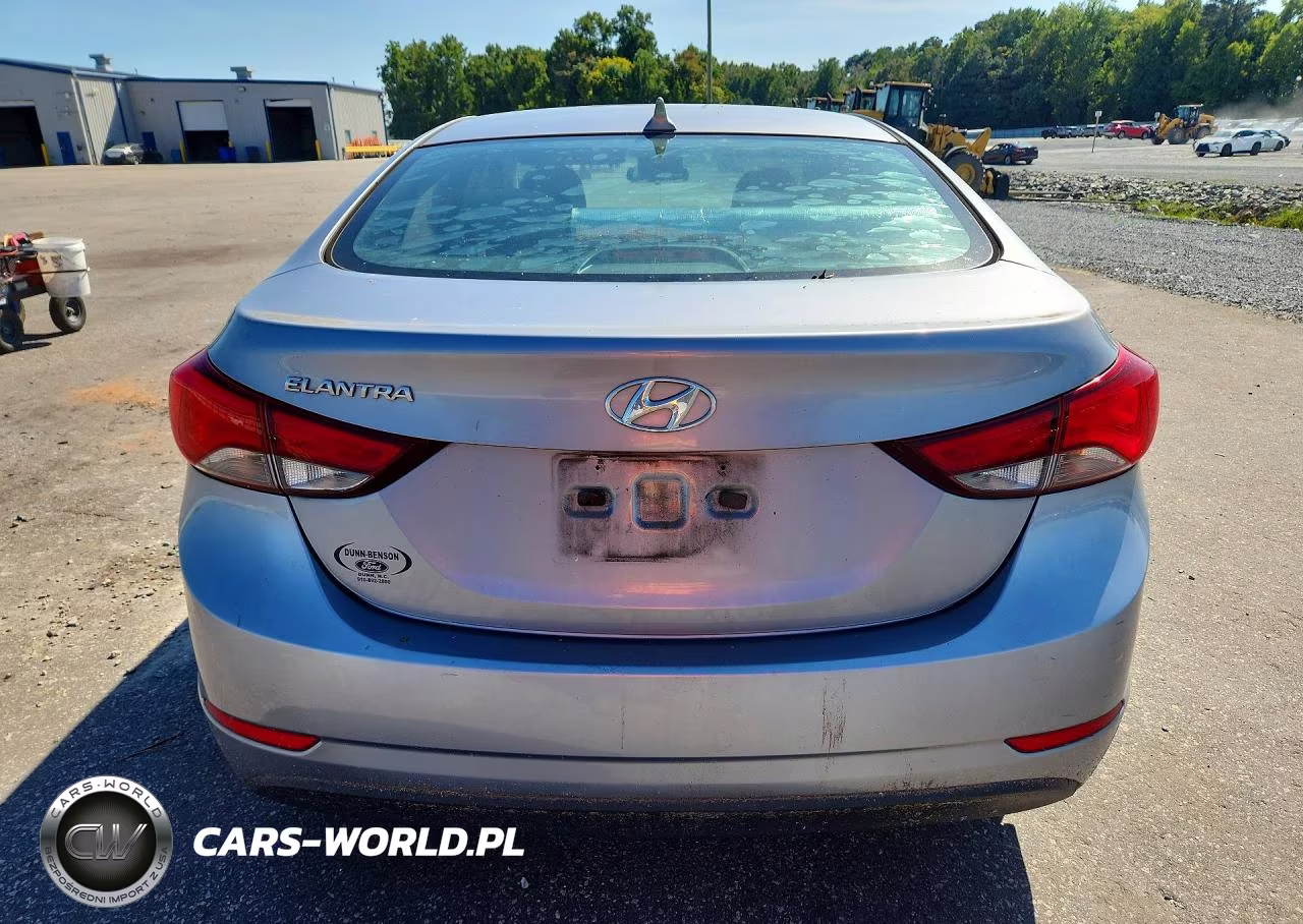 2015 Hyundai Elantra Se VIN:5NPDH4AE7FH650564 - 6